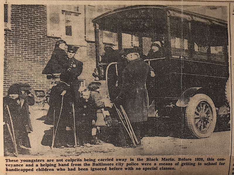 Black Maria 1st school bus 72