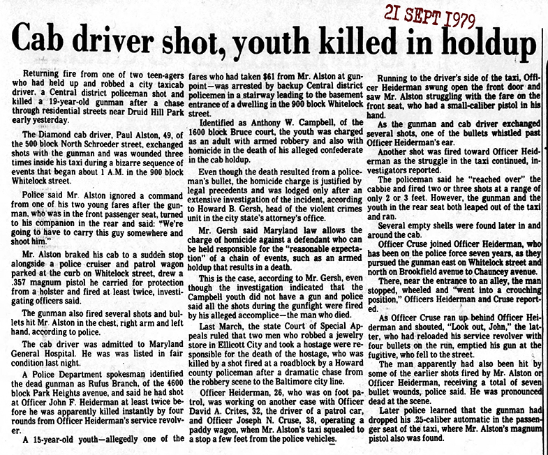 1979 The Baltimore Sun Fri Sep 21 1979 JH 1 72