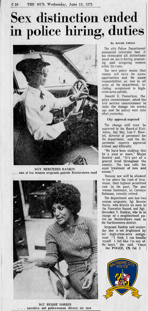 End Policeman Policewoman Wed Jun 13 1973 1 72